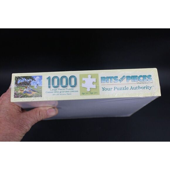 Bits & Pieces T for Three 1000 Piece Puzzle art by John Sloane ~ New Sealed - Picture 6 of 6